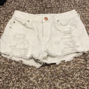 American Eagle hi-rise shortie